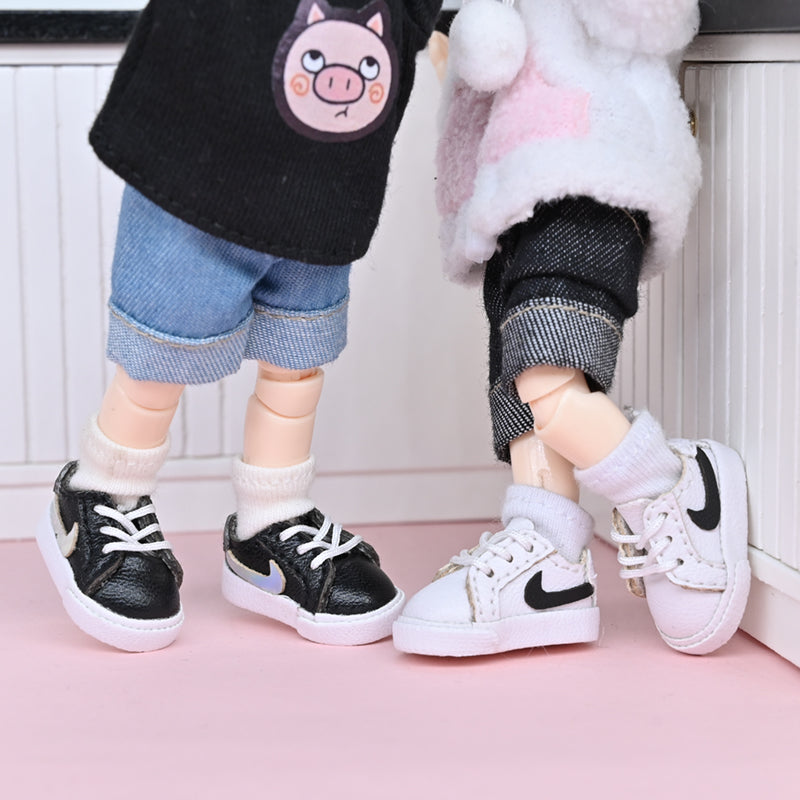 OB11 Doll Shoes Leisure Sports Shoes Casual Shoes Ssuitable For 1/12BJD YMY P9 P10 Body9 Obitsu11 UFDoll Sports Shoe Accessories