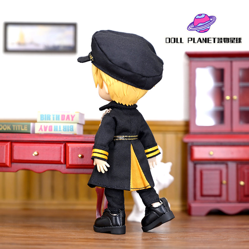 Ob11 Doll Clothes Elegant Uniform Coat Set 1/12BJD Doll Clothes Suitable For P9 YMY GSC UFDoll Tops Accessories Gift