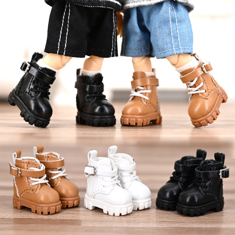 Ob11 Doll Shoes Martin Boots Obitsu11 Suitable For 12 Points Doll GSC Shoes P9 P10 UFDoll Ashi 2.0 YMY High-top Shoes Doll Shoes Accessories Gift