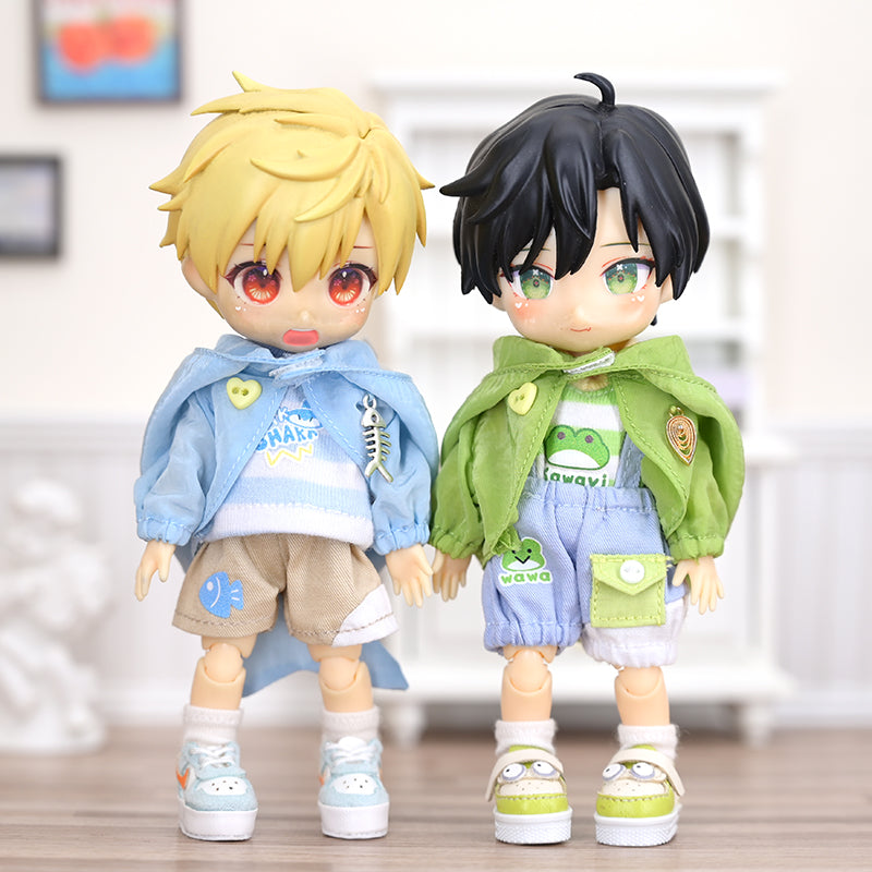 Ob11 Doll Clothes Obitsu11 Cute Clothing Set Suitable For 1/12BJD UFDoll P9 P10 UFDoll Molly GSC Doll Clothes Gifts Accessories