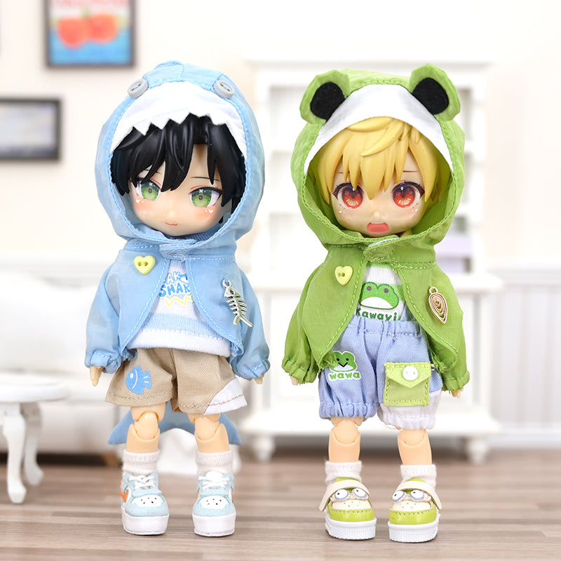 Ob11 Doll Clothes Obitsu11 Cute Clothing Set Suitable For 1/12BJD UFDoll P9 P10 UFDoll Molly GSC Doll Clothes Gifts Accessories