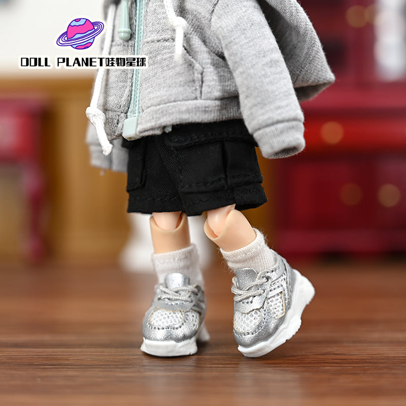 Ob11 Doll Shoes Cool Dad Shoes 1/12BJD Sports Shoes Suitable For Asi2.0 P9 P10 YMY Obitsu11 UFDoll Molly GSC Body Doll Clothes Gifts Accessories