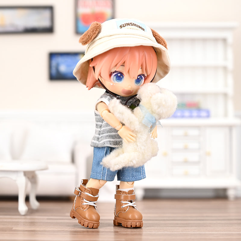 Ob11 Doll Shoes Martin Boots Obitsu11 Suitable For 12 Points Doll GSC Shoes P9 P10 UFDoll Ashi 2.0 YMY High-top Shoes Doll Shoes Accessories Gift