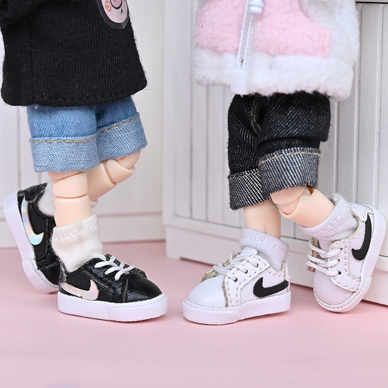 OB11 Doll Shoes Leisure Sports Shoes Casual Shoes Ssuitable For 1/12BJD YMY P9 P10 Body9 Obitsu11 UFDoll Sports Shoe Accessories