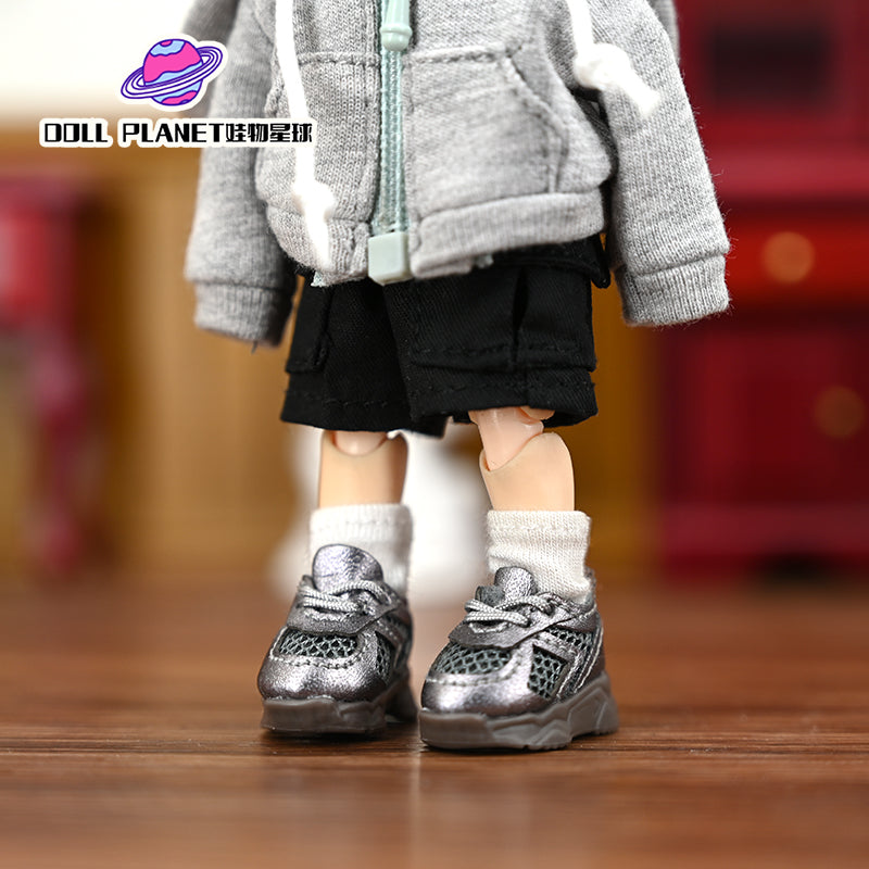 Ob11 Doll Shoes Cool Dad Shoes 1/12BJD Sports Shoes Suitable For Asi2.0 P9 P10 YMY Obitsu11 UFDoll Molly GSC Body Doll Clothes Gifts Accessories