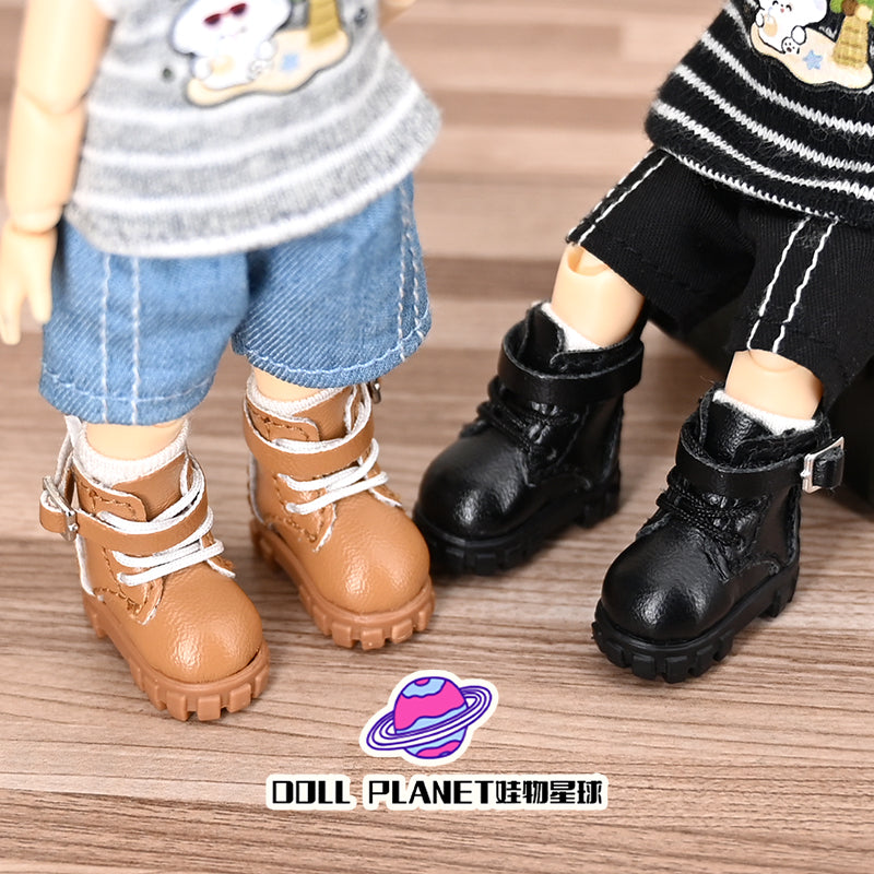 Ob11 Doll Shoes Martin Boots Obitsu11 Suitable For 12 Points Doll GSC Shoes P9 P10 UFDoll Ashi 2.0 YMY High-top Shoes Doll Shoes Accessories Gift