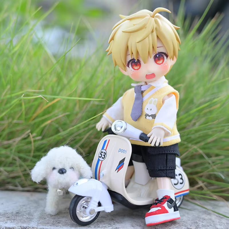 Ob11 Doll Clothes World Famous Painting Collection Single Piece Top Vest For GSC YMY 1/12BJD Molly Ufdoll Obitsu11 Doll Clothes