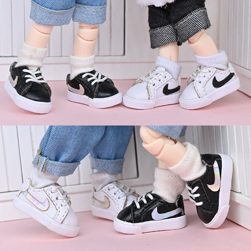 OB11 Doll Shoes Leisure Sports Shoes Casual Shoes Ssuitable For 1/12BJD YMY P9 P10 Body9 Obitsu11 UFDoll Sports Shoe Accessories