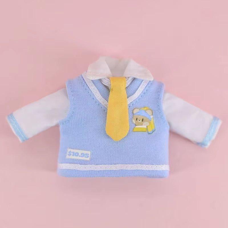 Ob11 Doll Clothes World Famous Painting Collection Single Piece Top Vest For GSC YMY 1/12BJD Molly Ufdoll Obitsu11 Doll Clothes