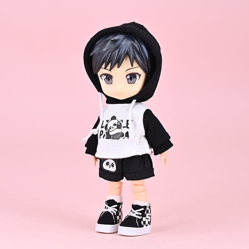 Ob11 Doll Shoes Trendy Cool Casual Board Shoes Suitable For 12 Points Doll Sports Shoes Molly GSC YMY P9 P10 UFDOLL High-top Shoes Doll Shoes Accessories