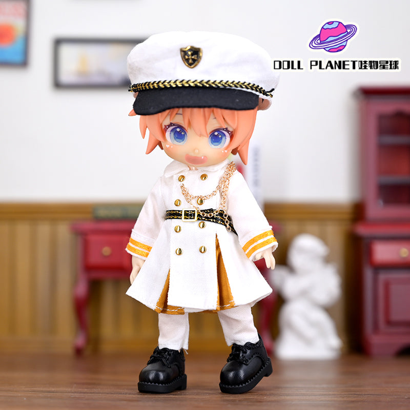 Ob11 Doll Clothes Elegant Uniform Coat Set 1/12BJD Doll Clothes Suitable For P9 YMY GSC UFDoll Tops Accessories Gift