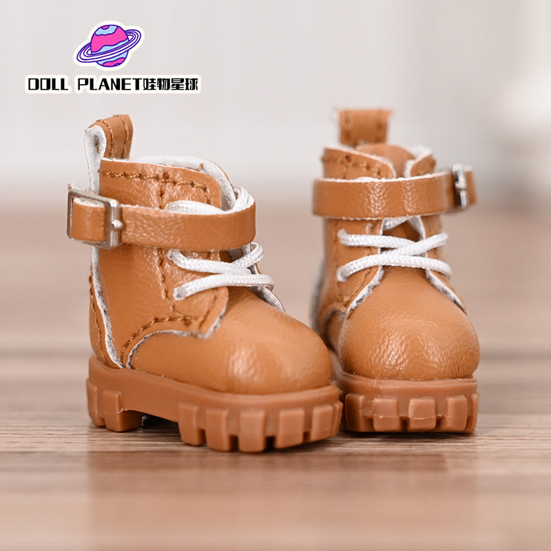 Ob11 Doll Shoes Martin Boots Obitsu11 Suitable For 12 Points Doll GSC Shoes P9 P10 UFDoll Ashi 2.0 YMY High-top Shoes Doll Shoes Accessories Gift