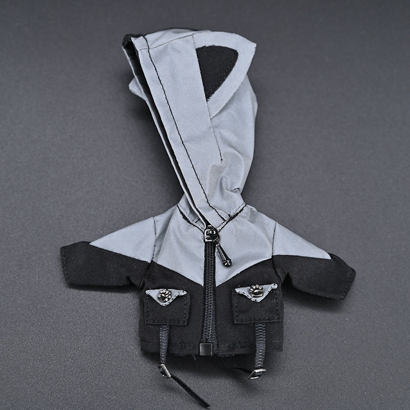 Ob11 Doll Clothes Cool Little Monster Storm Jacket Suitable For Obitsu11 1/12 BJD P9 P10 YMY Coat GSC Plain Body UFDoll  Doll Clothes P9 Coat