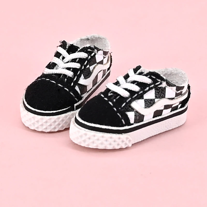 Ob11 Doll Shoes Casual plate shoes Skateboard shoes Obitsu11 Suitable For GSC UFDoll YMY P9 P10 Molly 1/12BJD Doll Sneakers Shoes Accessories