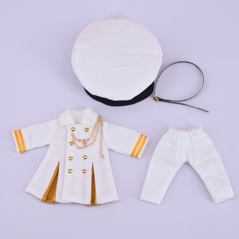 Ob11 Doll Clothes Elegant Uniform Coat Set 1/12BJD Doll Clothes Suitable For P9 YMY GSC UFDoll Tops Accessories Gift