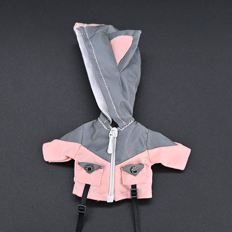 Ob11 Doll Clothes Cool Little Monster Storm Jacket Suitable For Obitsu11 1/12 BJD P9 P10 YMY Coat GSC Plain Body UFDoll  Doll Clothes P9 Coat