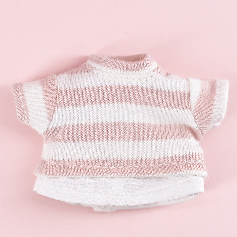 Ob11 Doll Clothes SKnitted Patchwork T-shirt Suitable For 12 Points Doll GSC Molly P9 P10 YMY UFDoll Obitsu11 Doll Clothes Tops Accessories Gifts